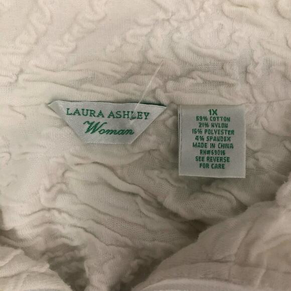 LAURA Ashley Woman Jacket Plus 1X Cottagecore Fairy Feminine Retro - Picture 8 of 8